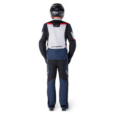 kalhoty ST-1 WATERPROOF, ALPINESTARS (tmavě modrá/černá/červená) 2025