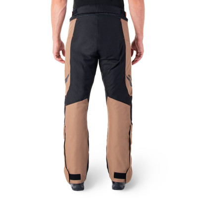 kalhoty ST-1 WATERPROOF, ALPINESTARS (tmavá khaki/písková/černá/červená fluo) 2025