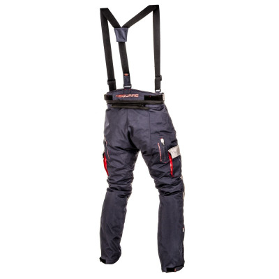 enduro kalhoty TRAILER, 4SQUARE - pánská (modrá,šedá,červená) 2025