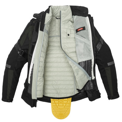 bunda 4SEASON EVO dámská, SPIDI (černá/tmavě zelená)