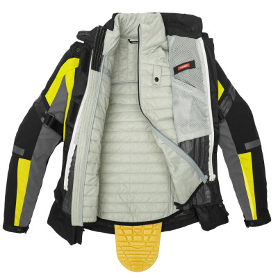 bunda 4SEASON EVO dámská, SPIDI (černá/šedá/fluo žlutá)