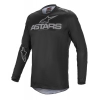 dres FLUID GRAPHITE, ALPINESTARS (černá/šedá)