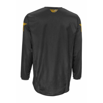 dres KINETIC ROCKSTAR, FLY RACING - USA 2023 (černá/zlatá)