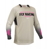 dres EVOLUTION DST. FLY RACING - USA 2023 (ivory/černá)