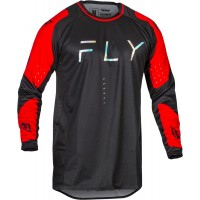 dres EVOLUTION DST. FLY RACING - USA 2024 (černá/červená)