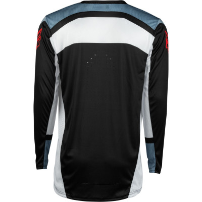 dres LITE, FLY RACING - USA 2024 (černá/bílá/šedá)