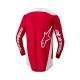 dres FLUID LURV, ALPINESTARS (červená/bílá) 2024