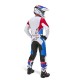 dres RACER ICONIC HONDA kolekce, ALPINESTARS (bílá/modrá/červená/černá) 2025