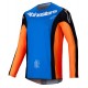 dres TECHSTAR MELT, ALPINESTARS (oranžová/modrá) 2025
