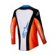 dres TECHSTAR MELT, ALPINESTARS (oranžová/modrá) 2025