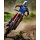 dres TECHSTAR MELT, ALPINESTARS (oranžová/modrá) 2025