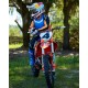 dres TECHSTAR MELT, ALPINESTARS (oranžová/modrá) 2025