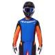 dres TECHSTAR MELT, ALPINESTARS (oranžová/modrá) 2025