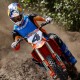 dres TECHSTAR MELT, ALPINESTARS (oranžová/modrá) 2025