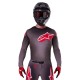 dres SUPERTECH LIPAN, ALPINESTARS (kouřová/červená) 2025