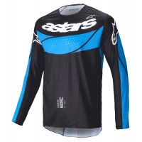 dres TECHSTAR DREEM, ALPINESTARS (černá/modrá) 2025