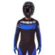 dres TECHSTAR DREEM, ALPINESTARS (černá/modrá) 2025