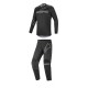 kalhoty FLUID GRAPHITE, ALPINESTARS (černá/tmavě šedá)