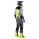 kalhoty TECHSTAR limitovaná edice AMS, ALPINESTARS (šedá/černá/žlutá fluo)