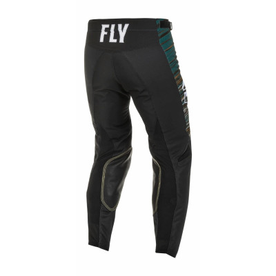 kalhoty KINETIC WAWE, FLY RACING - USA 2022 (černá/zelená)