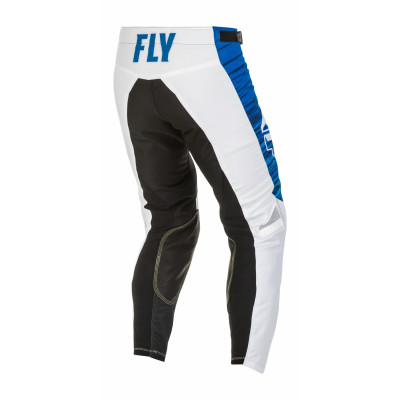 kalhoty KINETIC WAWE, FLY RACING - USA 2022 (bílá/modrá)