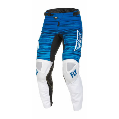 kalhoty KINETIC WAWE, FLY RACING - USA 2022 (bílá/modrá)
