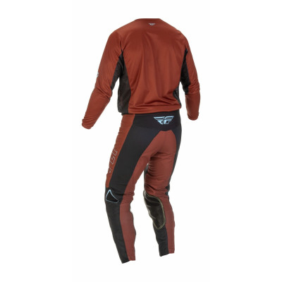kalhoty KINETIC FUEL, FLY RACING - USA 2022 (rezavá/černá)