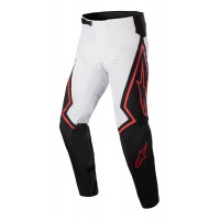 kalhoty TECHSTAR limitovaná edice ACUMEN, ALPINESTARS (bílá/černá/červená)