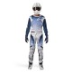 kalhoty RACER HOEN, ALPINESTARS (bílá/modrá) 2024