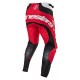 kalhoty TECHSTAR OCURI, ALPINESTARS (červená/bílá/černá) 2024