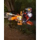 kalhoty PRO-DURA, ALPINESTARS (modrá/oranžová/bílá) 2025