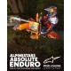 kalhoty PRO-DURA, ALPINESTARS (modrá/oranžová/bílá) 2025