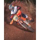 kalhoty PRO-DURA, ALPINESTARS (modrá/oranžová/bílá) 2025
