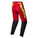 kalhoty SUPERTECH MAKER, ALPINESTARS (červená/žlutá fluo) 2025