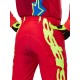 kalhoty SUPERTECH MAKER, ALPINESTARS (červená/žlutá fluo) 2025