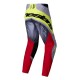 kalhoty TECHSTAR MELT, ALPINESTARS (červená/šedá) 2025