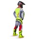 kalhoty TECHSTAR MELT, ALPINESTARS (červená/šedá) 2025