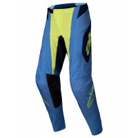 kalhoty TECHSTAR MELT, ALPINESTARS (žlutá fluo/modrá) 2025