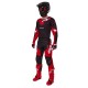 kalhoty RACER VEIL, ALPINESTARS (černá/červená) 2025