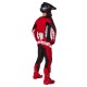 kalhoty RACER VEIL, ALPINESTARS (černá/červená) 2025