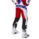 kalhoty RACER VEIL, ALPINESTARS (červená/bílá) 2025