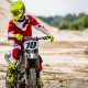 kalhoty RACER VEIL, ALPINESTARS (červená/bílá) 2025