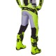 kalhoty RACER VEIL, ALPINESTARS (šedá/žlutá fluo) 2025