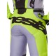 kalhoty RACER VEIL, ALPINESTARS (šedá/žlutá fluo) 2025