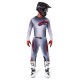 kalhoty SUPERTECH LIPAN, ALPINESTARS (šedá/oranžová fluo) 2025