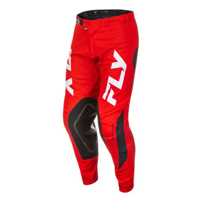 kalhoty EVOLUTION, FLY RACING - USA 2025 (červená/bílá/černá)