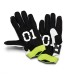 Motokrosové rukavice iTRACK RACR, 100% - USA (bílá)