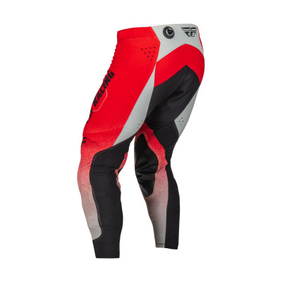 kalhoty EVOLUTION DST. FLY RACING - USA 2023 (červená/šedá)