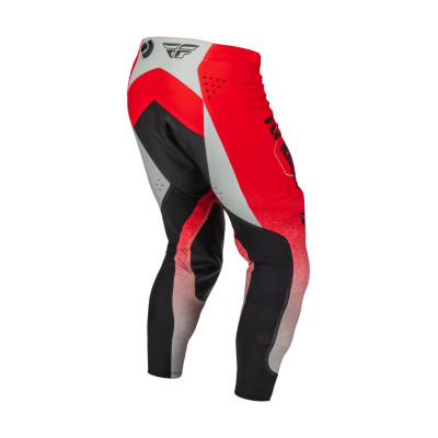 kalhoty EVOLUTION DST. FLY RACING - USA 2023 (červená/šedá)