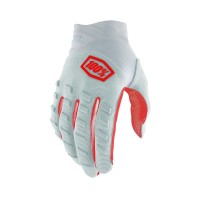 Motokrosové rukavice AIRMATIC, 100% - USA (stříbrná)